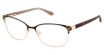 Lulu Guinness Eyeglasses L253 brown/BRN