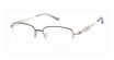 Tura Eyeglasses R155 eggplant/silver/EGG