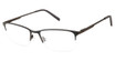 Geoffrey Beene Eyeglasses G485 dark gunmetal/DGN