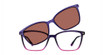 Vivid Eyeglasses VIVID 6045 shiny purple