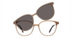 Vivid Eyeglasses VIVID 6048 shiny coffee