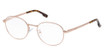 Hollister Eyeglasses HL50020 shiny rose gold/028
