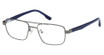 Hollister Eyeglasses HL50030 shiny dark nickeltin/006