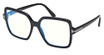 Tom Ford Eyeglasses FT6063-B shiny black/001