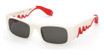 Christian Louboutin Eyeglasses LB0017 white / smoke/21A