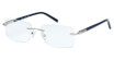 Viva Eyeglasses VV50026 shiny light nickeltin/010