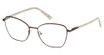 Viva Eyeglasses VV50027 shiny dark brown/048