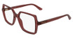Calvin Klein Eyeglasses CK25547 TRANSPARENT RED/606