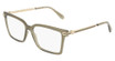 Ferragamo Eyeglasses SF3039 TRANSPARENT KHAKI/320