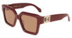 Ferragamo Eyeglasses SF2084S BURGUNDY/606