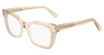 Ferragamo Eyeglasses SF3052 TRANSPARENT BEIGE/BEIGE/260