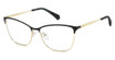 Polaroid Eyeglasses PLD D584/G/US MT BK GD/0I46