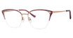 Adensco Eyeglasses AD 265 FUCHSIA/0MU1