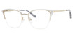 Adensco Eyeglasses AD 265 GOLD WHTE/024S