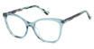 Juicy Couture Eyeglasses JU 274 CRY TEAL/0VGZ
