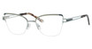 Liz Claiborne Eyeglasses L 484 MATT TEAL/0PYW