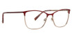 Trina Turk Eyeglasses Ariana Burgundy/CRI