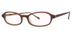 Optimate Eyeglasses BZ10 CARAMEL/CM