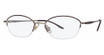 Marchon NYC Eyeglasses TRES JOLIE 118 BURGUNDY WINE/614