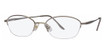Marchon NYC Eyeglasses TRES JOLIE 118 CHAMPAGNE/261