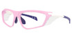 Hudson Optical Eyeglasses H6P Violet White Blue (CLEAR SS)/VIO