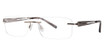 Invincilites By Zyloware® Eyeglasses Invincilites Zeta K Gunmetal/58