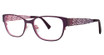 Vavoom/Vivian Morgan Eyeglasses 8044 Plum/Pink