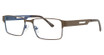 Hudson Optical Eyeglasses DG104 Brown/BRN