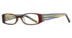 K12 Eyeglasses 4095 Brown/Streak