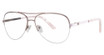 Genevieve Paris Design Eyeglasses Farrah light pink/pink pearl