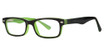 Modern Plastics II Eyeglasses Remote black/lime