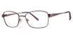 Modern Metals Eyeglasses Amelia orchid