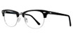 Brooklyn Heights Eyewear Eyeglasses Clubster Black/Silver