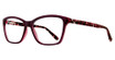 Eye Q Eyewear Eyeglasses GTN800 Burgundy/BURGUNDY