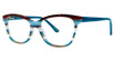 Vavoom/Vivian Morgan Eyeglasses 8083 Tortoise/Blue