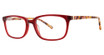 Via Spiga Eyeglasses Via Spiga Flavia Red/910