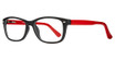 Affordable Designs Eyeglasses Manny Red