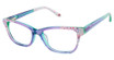Lulu by Lulu Guinness Eyeglasses LK027 purple/PUR