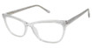 Lulu Guinness Eyeglasses L928 crystal with silver glitter/CRY