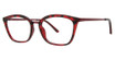 Modern Times Eyeglasses Reply burgundy tortoise