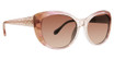 Badgley Mischka Eyeglasses Charlina Blush/BLSH