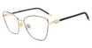 Furla Eyeglasses VFU549 Black/Gold 0301/0301