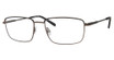 Adensco Eyeglasses AD 135 MTBK DKRT/0RZZ