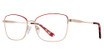 Vivid Eyeglasses EXPRESSIONS 1134 burgundy/with gold temples