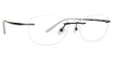Totally Rimless Eyeglasses Infinity 03(360) Black/BLK