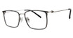 Konishi Eyeglasses KONISHI KF8621 Black/ Platinum/C1