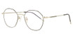 REAGAN & KY Eyeglasses 7458 BLACK/SILVER