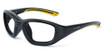 Nano Eyeglasses NSP23 MATTE BLACK YELLOW/6