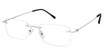 TLG Eyeglasses NU071 SILVER/C02