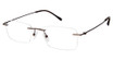 TLG Eyeglasses NU071 BROWN/C01